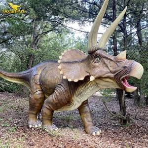 Dinosaurio Animatrónico de Fibra de Vidrio Ocean Art para Parques de Dinosaurios, Parques de Aventuras y Centros Comerciales - Proveedor de Modelos Artificiales Personalizables - Product Image 2