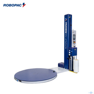 เครื่องพันพาเลทแบบยืดหด Robopac Rotoplat 708  รับน้ำหนักได้ 2210 กก. สำหรับใช้ในคลังสินค้า - Product Image 1