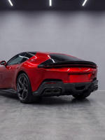 Nouveau pour SUV PUROSANGUE 12 cylindres 2022- Kit carrosserie amélioré en fibre de carbone sèche OEM : séparateur avant, diffuseur, aileron arrière, latéral