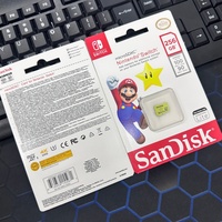 Vente en gros d'usine, carte mémoire SanDisk Nintendo Switch SDSQXAO 256G 100% originale