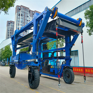 Tùy chỉnh 4 cao điện cao su tyred 40ft 30T 60 tấn 80 tấn đa chức năng <span class=keywords><strong>container</strong></span> straddle tàu sân bay cần cẩu giá cho cổng - Product Image 6