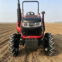 Tracteurs agricoles fabriqués en Chine, moteur diesel Euro 5 CE EPA, machines agricoles, tracteurs agricoles à 4 roues motrices