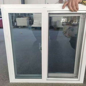 En popüler abd amerikan tarzı tasarım <span class=keywords><strong>UPVC</strong></span> Hurricane darbe çift camlı sürgülü pencereler vinil PVC sürgülü pencere - Product Image 4