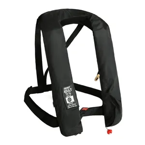 IMPA 330148 Reg. IMO.Res MSC 2009 26 EC MED SOLAS 150N Adult Automatic Manual Inflatable life jacket safety vest with CO2