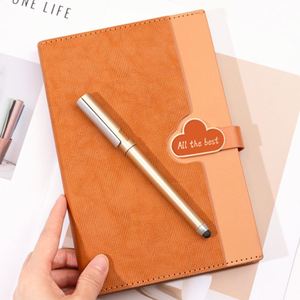 Nueva Agenda de Oficina de Lujo con Logotipo Personalizable, de Cuero PU con Cierre Magnético, A5, 100 Hojas, Alta Calidad, Protección UV - Product Image 2