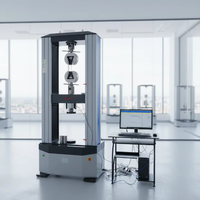 Testeur universel électronique servo-ordinateur haute précision à double colonne 10kN 220V CE/ISO9001 pour essais de matériaux en laboratoire