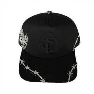 Nueva Gorra de Béisbol Unisex de 5 Paneles, Diseño Vintage con Letras Impresas, Bordado 3D, Ajustable, Deportiva, de Poliéster y Algodón, Estilo Urbano - Product Image 3