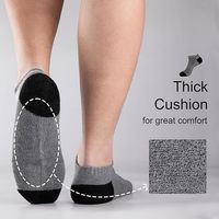 Chaussettes pour hommes en viscose de bambou, polyester et élasthanne, design personnalisé, confortables, respirantes, décontractées, lot de 6