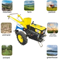 Nuevo Mini Tractor Diesel, Cultivador Agrícola |   Máquina Agrícola Micro de 2 Tiempos |   Alta Productividad |   Certificado CE