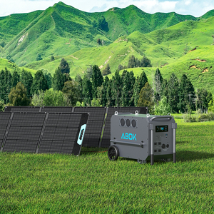 เครื่องกำเนิดไฟฟ้าพลังงานแสงอาทิตย์แบบพกพา ABOK 7200W LiFePO4 ความจุ 9792Wh สำหรับสำรองไฟบ้าน ระบบสำรองไฟทั้งหลัง สถานีไฟฟ้าพกพา 5000W สำหรับใช้งานนอกสถานที่ - Product Image 6
