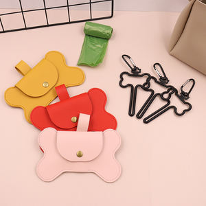 Niedlicher Knochenform-Hundekotbeutelspender Tragbarer Gassi-Beutelhalter mit Robustem Metallclip als Werbegeschenk für Tierhalter - Product Image 3