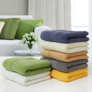 Nhà cung cấp bán buôn siêu mềm dày không phải là dễ dàng để đổ siêu Bộ tawel bông một mặt khăn - Product Image 3