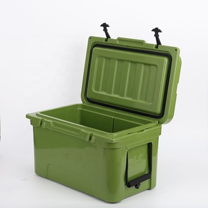 Hộp làm mát FEIYA <span class=keywords><strong>45QT</strong></span> đúc khuôn, in logo tùy chỉnh, bán chạy năm 2025, làm bằng nhựa PE, tích hợp tấm năng lượng mặt trời, dùng để câu cá và bảo quản đồ hộp - Product Image 3