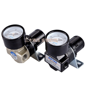 วาล์วลดแรงดัน Airtac รุ่น SR200 06 08 1 4 นิ้ว ตัวปรับแรงดันแก๊สสำหรับระบบลม - Product Image 1