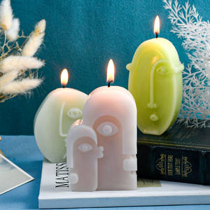 Decorazione per aromaterapia a forma <span class=keywords><strong>di</strong></span> angelo a grandezza naturale stampo in Silicone materiale in resina 4 forme per candele per viso - Product Image 6