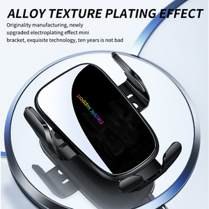 Nuevo Diseño de Soporte Móvil para Coche, Soporte para Teléfono con Ventilación de Aire, Soporte con Ventosa, Carga Inalámbrica, Material PC+ABS - Product Image 6