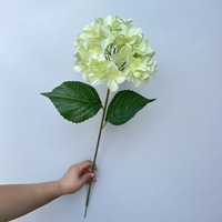 Fleurs artificielles Anna Hydrangea, 45 pétales, pour la décoration de lieux de mariage, arrangements floraux pour allées