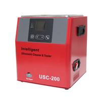 Limpiador Ultrasónico Inteligente y Probador, Máquina de Limpieza Inteligente, Lavador de Inyectores de Combustible, Pantalla LCD, 2L de Capacidad, AC220V/110V