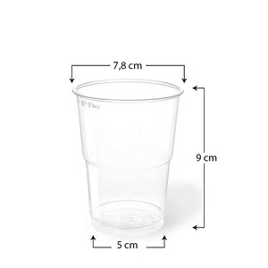Bicchiere usa e getta 90ml in cartone bianco Palucart Graphics - Product Image 2