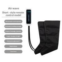 Bottes de massage à compression d'air à brancher, 4 chambres à air, masseur intelligent pour jambes et pieds, améliore la circulation sanguine - Vente chaude