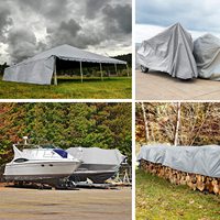 Couverture de camion lourd 680gsm protection fiable tout temps de bâches argentées/noires imperméables de tissu dans des couleurs multiples