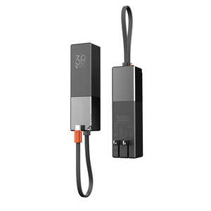 3-in-1แบบพกพา5,000มิลลิแอมป์ต่อชั่วโมงพร้อมปลั๊กติดผนังพับได้ USB-C สายชาร์จ <span class=keywords><strong>iPhone</strong></span> 30วัตต์แบตเตอรี่ Li-Polymer สูงสุด - Product Image 1