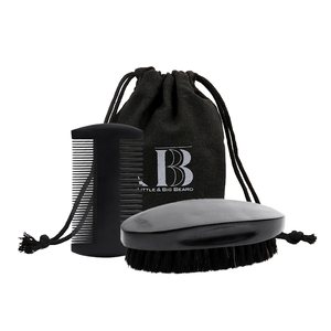 Set de Cepillo para Barba de Cerdas de Jabalí de Alta Calidad, Ecológico, con Peine de Madera - Product Image 4