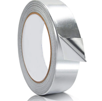 Papier d'aluminium 8011 à haute adhérence pour ruban adhésif industriel et applications d'étanchéité CVC, rouleau de papier d'aluminium