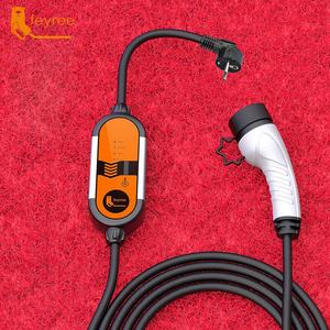 Chargeur rapide pour véhicules électriques DC 3,5 kW monophasé 32A Ethernet OCPP 1.6, type boîtier mural, port USB, Tesla Model 3, mains libres - Product Image 2