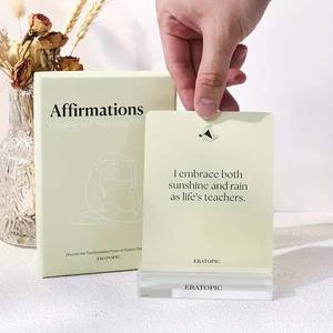 Tarjetas de afirmación de motivación y gratitud personalizadas al por mayor con patrones personalizados y contenido para motivarse a uno mismo - Product Image 6