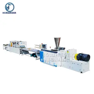 High quality plastic extruder gusset production line plastic pvc ceiling panel machine