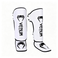 Ensemble de protection de haute qualité pour le Muay Thai, en cuir PU et mousse EPE, kit d'entraînement complet pour le corps, protège-tibias, protège-tête, boxe