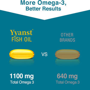 Omega 3 y EPA y DHA de marca privada de alta calidad, mejora la memoria y apoya la salud del corazón en cápsulas blandas. - Product Image 3