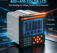 Analizador de Calidad de Energía Certificado Acrel APView400/IEC61850 Clase A, Modbus-rtu/modbustcp/servidor web, Muestreo de Forma de Onda