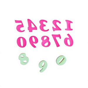 DIY Number & Arabic Alphabet Silicone Baking <b>Molds</b>, Reusable Silicone <b>Molds</b> for Chocolate, <b>Cake</b>, Candy & Fondant - Product Image 3