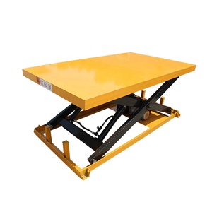1 م 2 م <span class=keywords><strong>3</strong></span> م هيدروليكي منصة رفع مقص كهربائي منصة طاولة كبيرة مع عجلات - Product Image 5