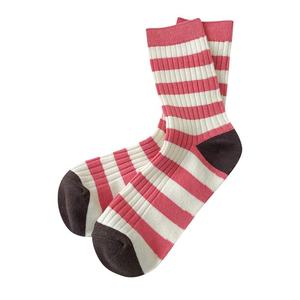 Korean Style Striped Sports <b>Socks</b> – Autumn Winter New Release Versatile Mid-Calf Color-Block Crew Knitted for Spring Summer - Product Image 6