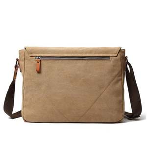 Bearky กระเป๋าสะพายข้างผ้าใบสไตล์วินเทจสำหรับผู้ชาย, กระเป๋าสะพายไหล่และกระเป๋าถือกระเป๋าสะพายไหล่สำหรับผู้ชาย - Product Image 2