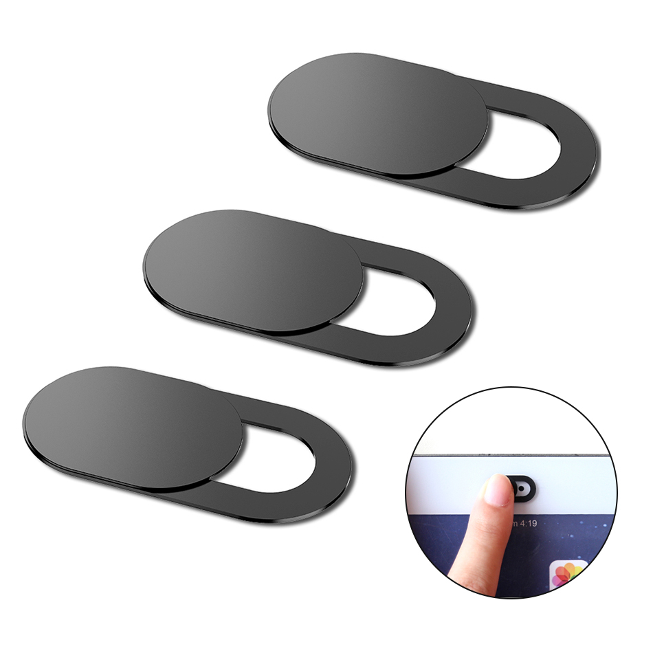 8PCS Black,Whie,Blue,Pink WebCam Cover Slide Camera Privacy Security Protect