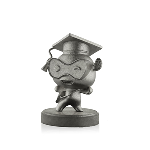 Nuovo design personalizzato in metallo artigianale personaggio dei cartoni animati piccola figurina medico per regalo aziendale - Product Image 2