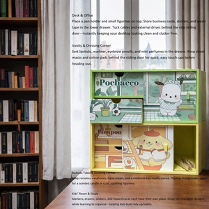 Standing Type Storage Gift Custom Wooden <b>Desk</b> <b>Set</b> 30x15x15 cm From Taiwan for Home Storage & Organization - Product Image 5