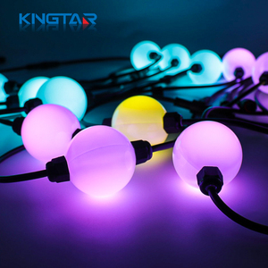 High Brightness 3D RGB 50mm 360 Degree IP65 Rated Pixel Round <strong>Led</strong> <strong>Ball</strong> for Theme Park &amp; Building Outdoor Lighting - Product Image 3
