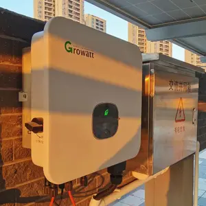 Гибридный солнечный преобразователь Growatt кВт 3 кВт 5 кВт 6 кВт, трехфазный MPPT автономный Солнечный инвертор