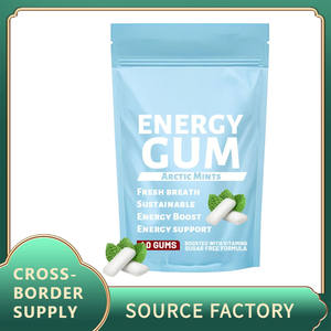 ייצור ויטמין <span class=keywords><strong>b12</strong></span> b6 מסטיק עם קפאין l תוספי מזון אנרגיה ליעד למבוגרים - Product Image 2