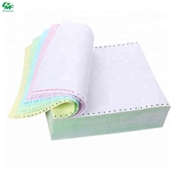 Papier pour ordinateur 2 plis 3 plis 4 plis 5 plis Papier continu sans carbone Papier d'impression NCR Rouleaux de papier 9,5x11 pouces 100% bois vierge