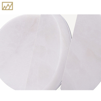 Sous-verres ronds en pierre pour tasses à café personnalisés, sous-verres en ardoise pour tasses à thé en vrac, sous-verres en pierre de marbre avec éclairage LED pour bar