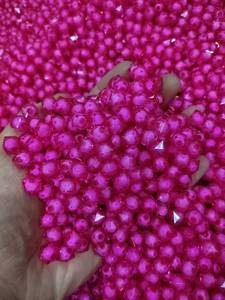 2025 Cristal 100 Pièces Par Sac Vente Directe d'Usine Perles Carrées en Acrylique en Gros pour la Fabrication de Bijoux - Product Image 3