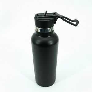 Bouteille d'eau sport portable isotherme sous vide à double paroi en acier inoxydable 304 de 650 ml avec logo client - Product Image 6