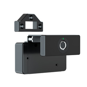 <b>Smart</b> Cabinet <b>Lock</b> Stainless Steel Rectangle Detachable Bolt Inserting Type For Office Storage Drawer Door With App Control - Product Image 2