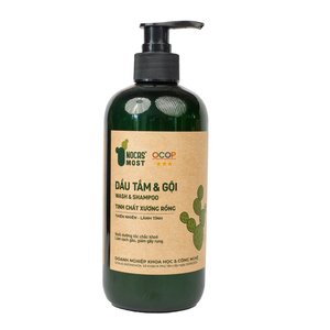 Gel Douche Doux aux Herbes Naturelles et Menthe Poivrée du Vietnam, Format Standard pour Adultes, Tous Types de Peau, 500ml - Product Image 2